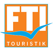 Logo des Reiseveranstalters FTI